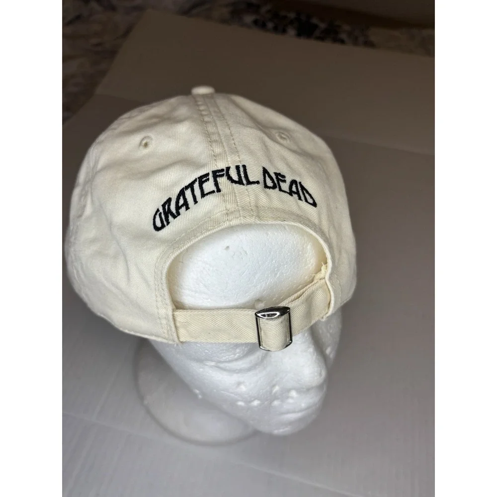 Grateful Dead Embroidered Dancing Bear Green Scarf Mad Engine Adjustable Hat